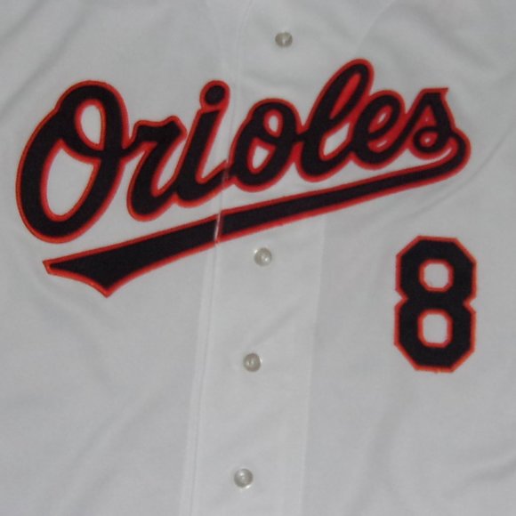 mens size  extra large  baseball jersey xl large Orioles Ripken  # 8  shirt fan - Picture 3 of 5